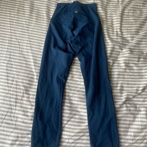 Lululemon Dark Teal Align Leggings 23” inseam